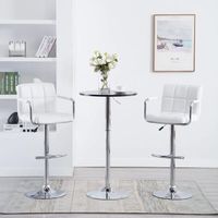 Lot de 2 chaises de bar luxe