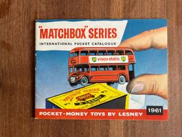 Matchbox Pocket Catalogue 1961 International