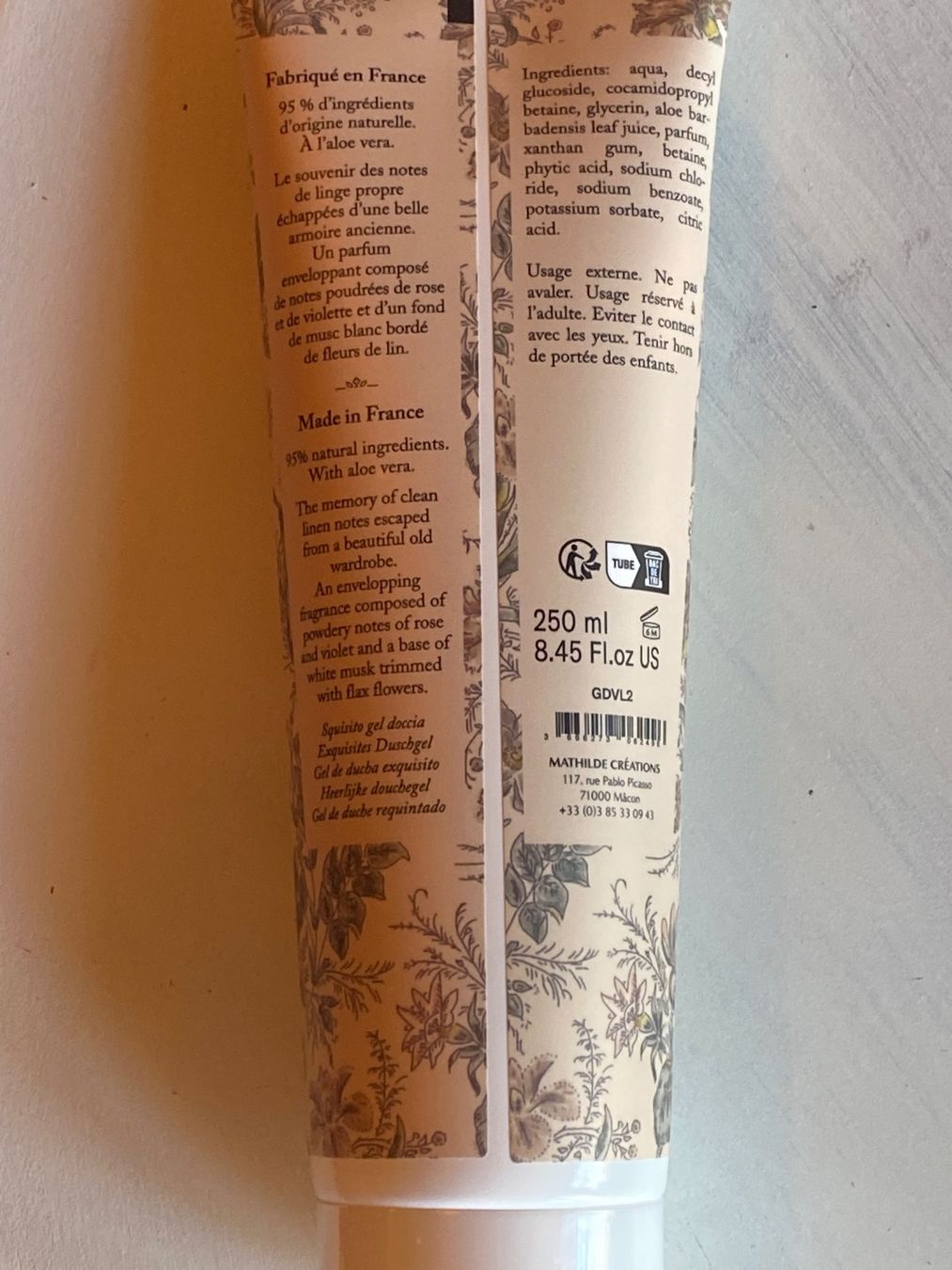 Doccia: EXQUISITES DUSCHGEL-MATHILDE M,LEINENSCHLEIER – Nuovo e nell'imballaggio originale da Meienried venduto da ManuelaBoutique 6