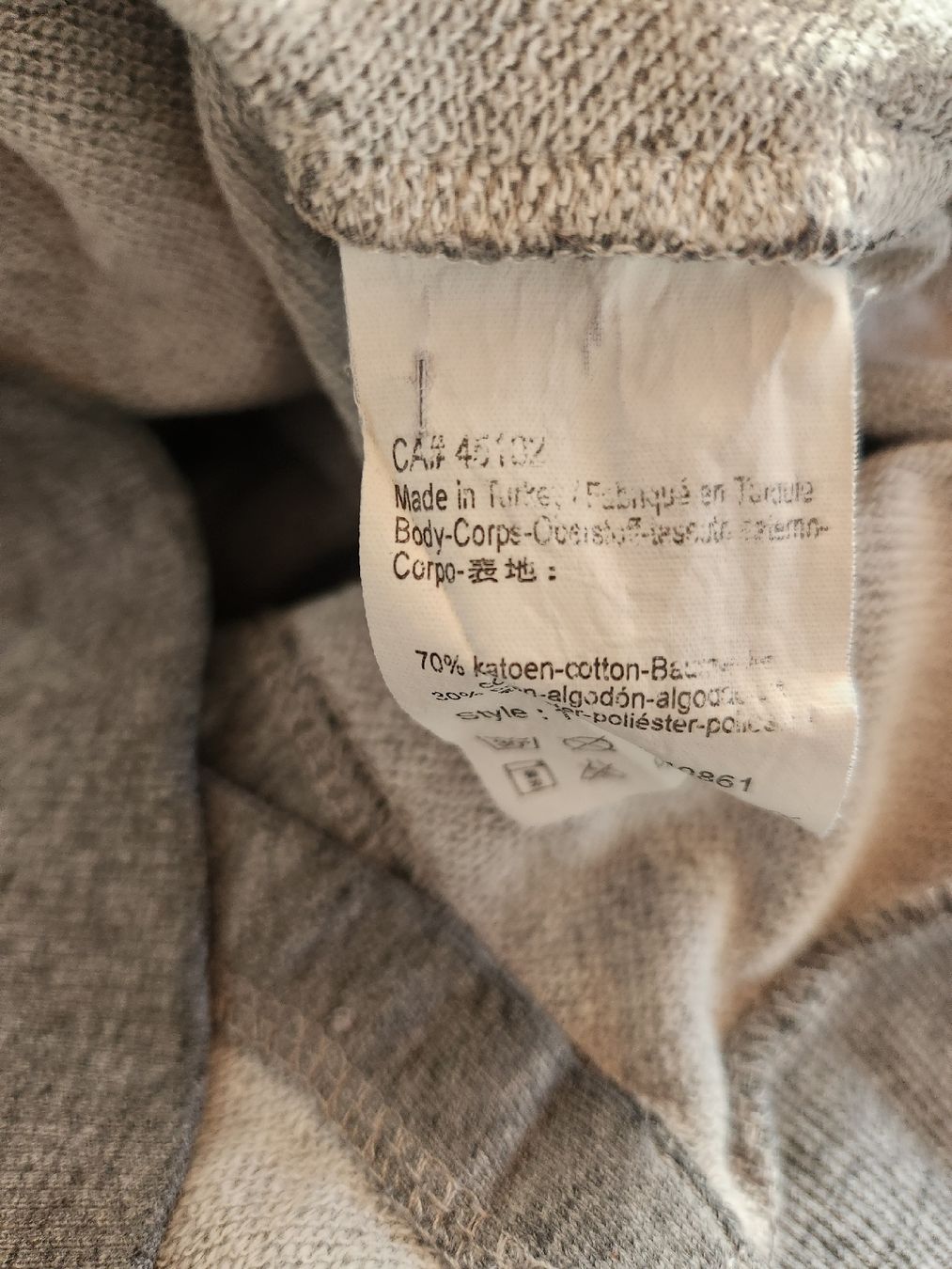 Maison Scotch Pullover & Sweatshirts: Sweat Maison Scotch gris imprimé taille 2 – Gebraucht aus Niedergösgen von Eva2410 5