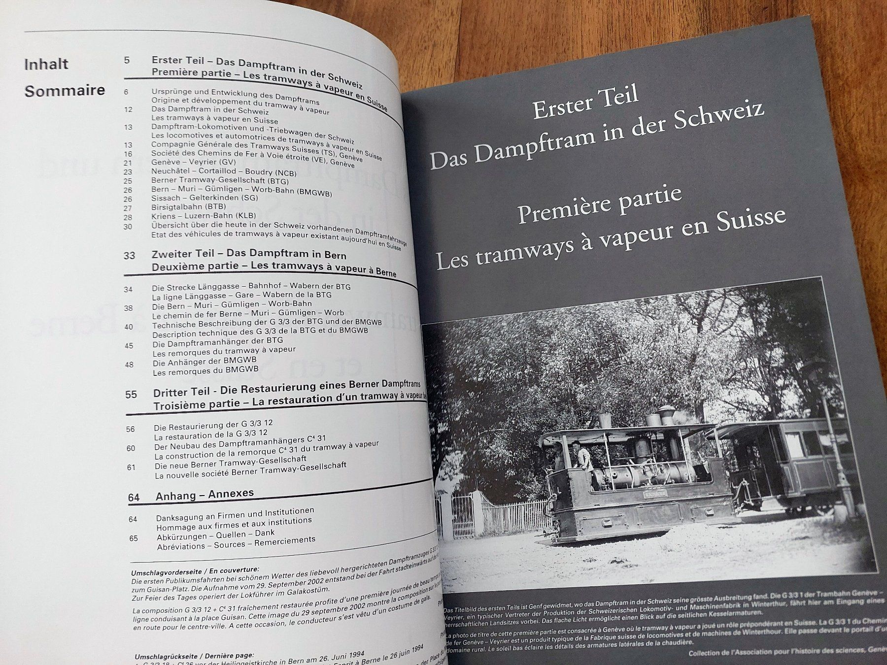 Riviste & Magazine: Das Dampftram in Bern und der Schweiz – Usato da Schönenwerd venduto da Steidi 1