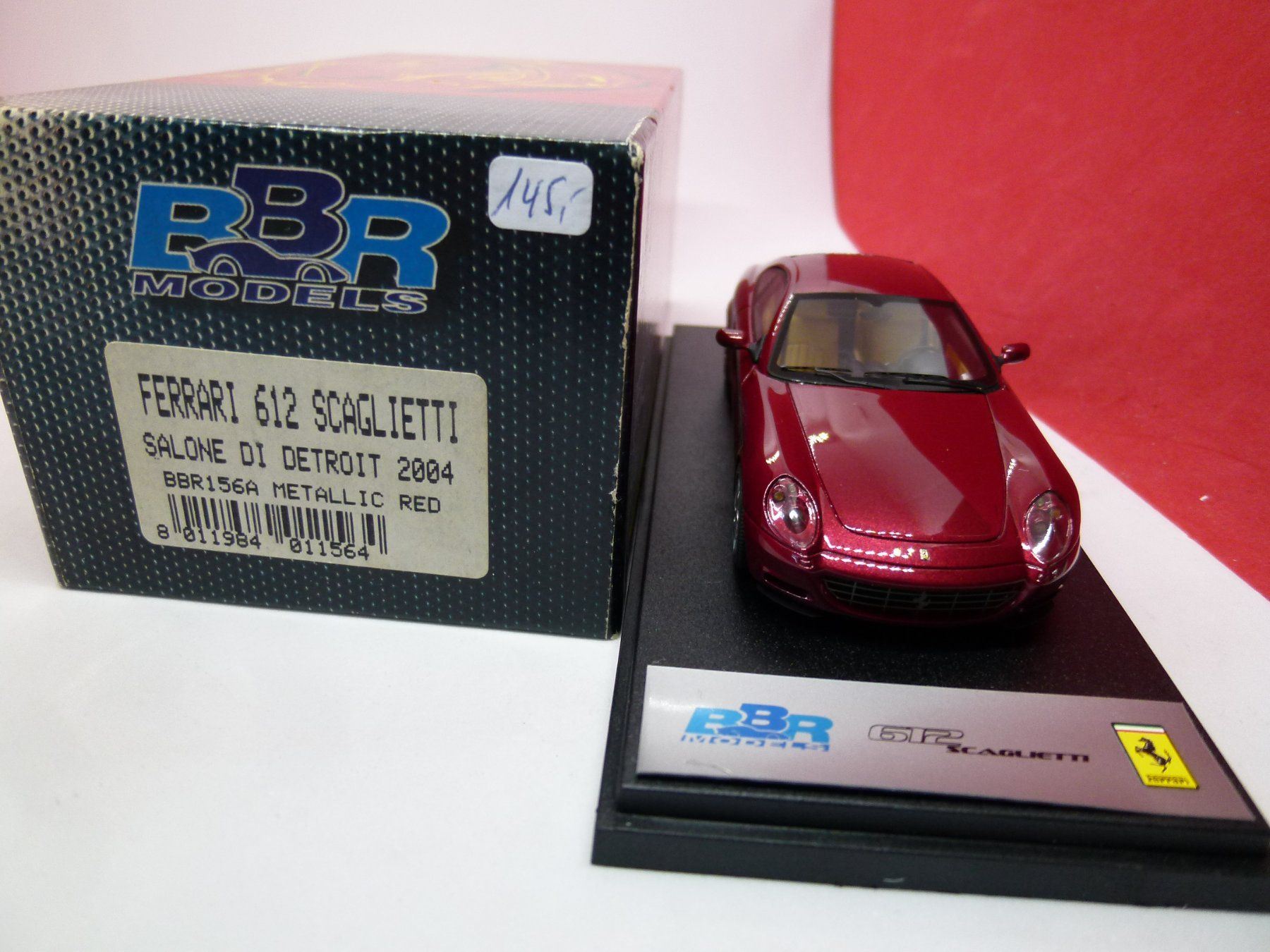 BBR Models Voitures modèles: BBR -   Ferrari 612 Scaglietti - Salone -     %%%%%%%%%%%%% – Neuf (Voir description) à Reiden par Aston2 3