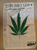 Flagge / The Daily Leaf - Cannabis History / ca. 105x70cm