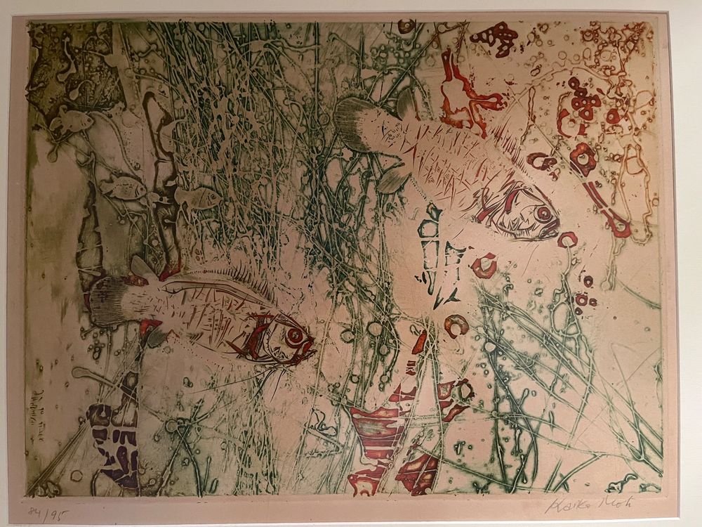 Kaiko Moti, original Litho 2