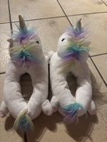 Unicorn Pantoffeln Kinder Grösse 37/38 gebraucht