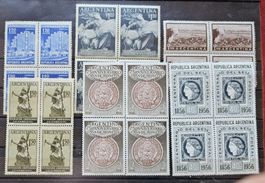 ARGENTINIEN - 4er-Bl. **, 1950-56