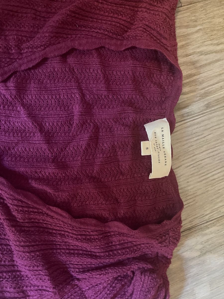 Sezane Tops: Cache-cœur Sezane S jamais porté  – D'occasion à Lutry par mar_cr6n 1