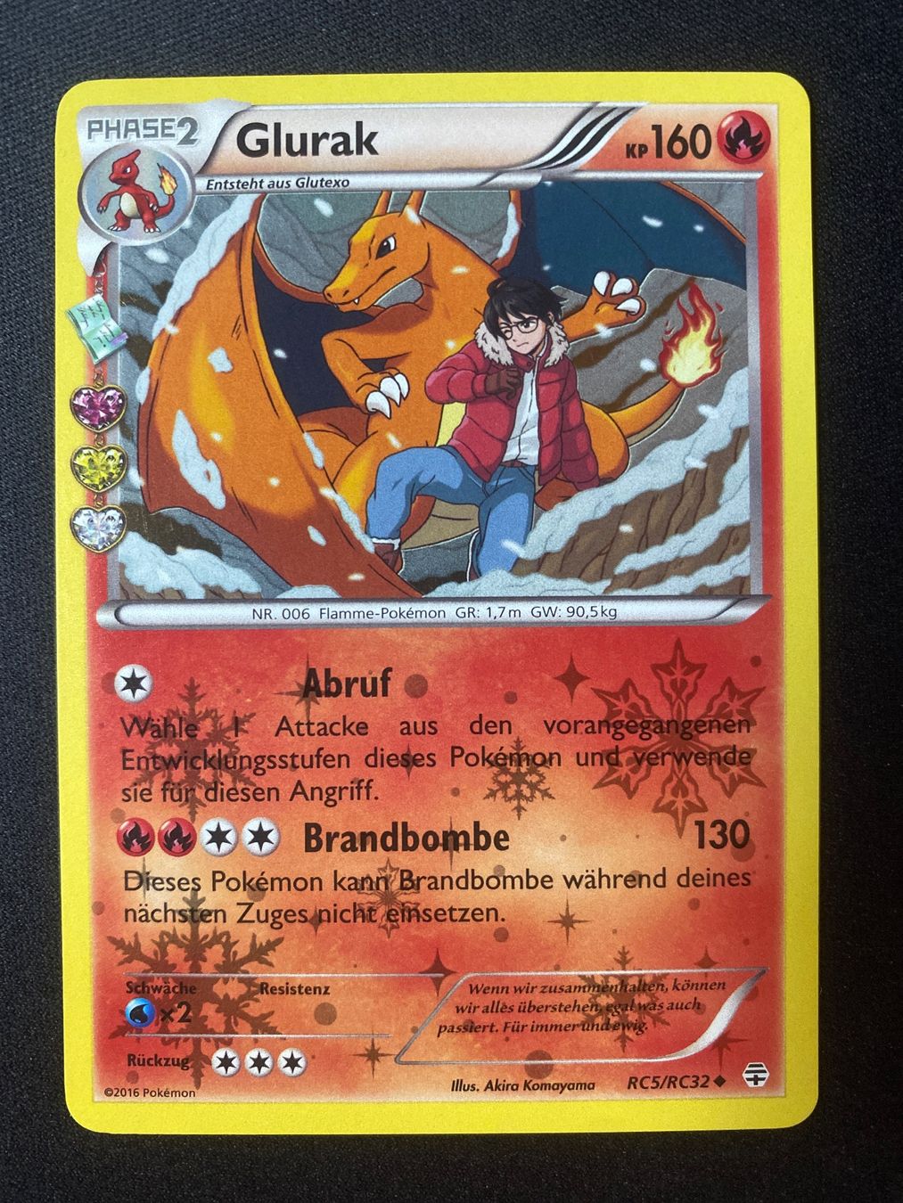 Charizard RC5 Holo - Glurak - Dracaufeu - Generations - EN (Neu (gemäss ...