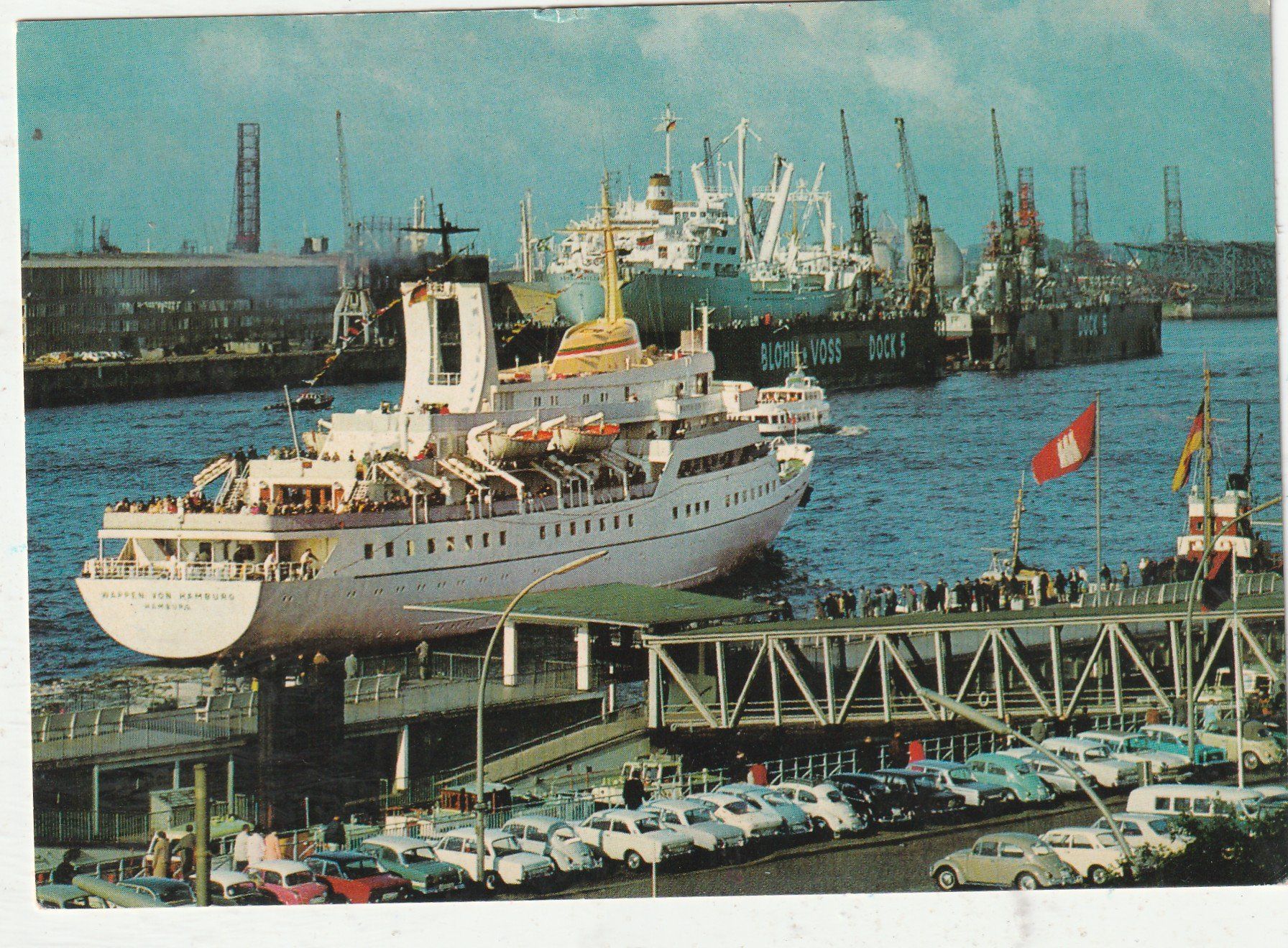 Cartoline postali: Hamburg Schiffen – Usato da Lumbrein venduto da made02
