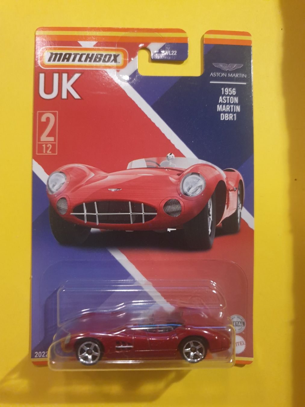 Matchbox Modellautos: Matchbox 1956 ASTON MARTIN DBR1 – Neu und originalverpackt aus Oftringen von Rotor