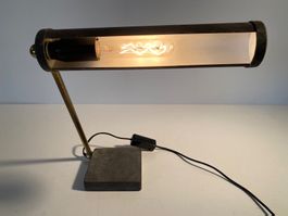 Vintage Design Lampe, Schreibtischlampe, Lüthi