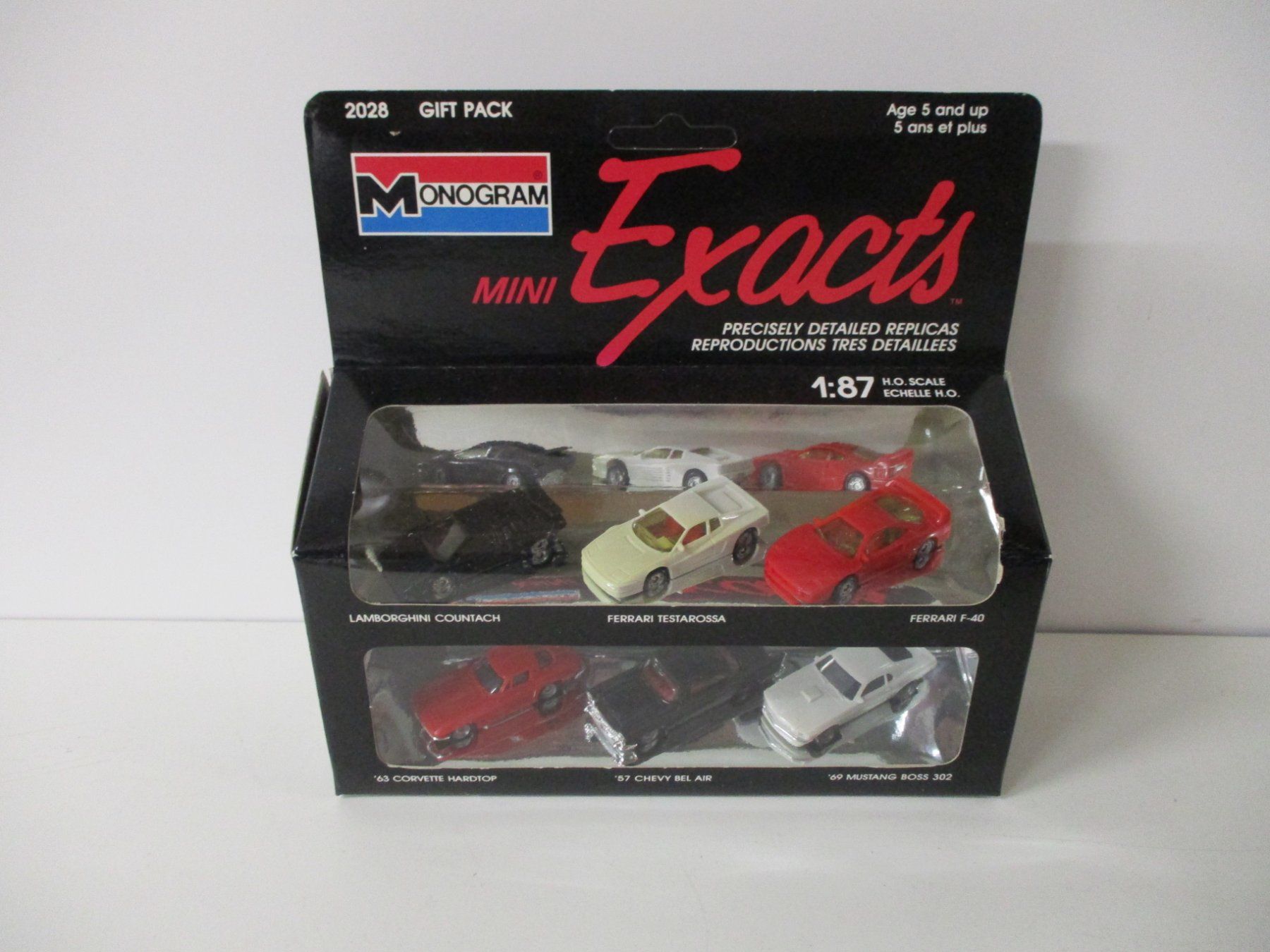 Maisto Kit di modellismo & Modellini statici: Monogram Ecacts 6 Modelle 1/87 – Nuovo e nell'imballaggio originale da Rothrist venduto da blechdosen