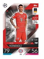 Topps Match Attax – Lucas Hernández – FC Bayern München (#19