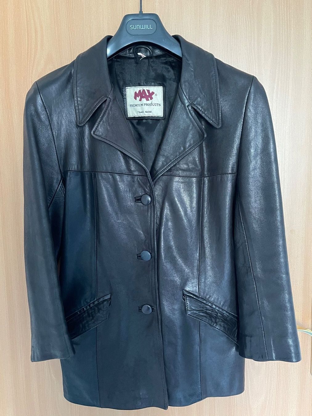 Giacche: Lederjacke von Max, Gr. M – Usato da Egg b. Zürich venduto da d.t.t