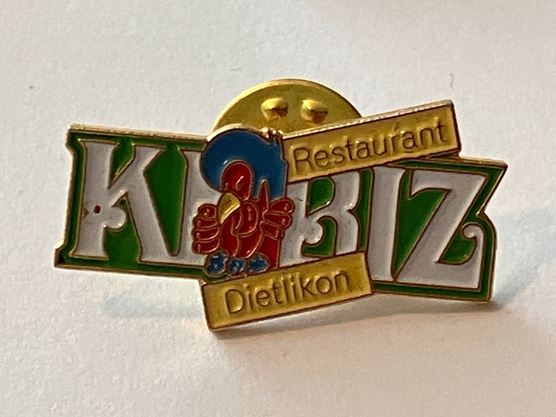 Placchette & Badge: 1 Pin Restaurant Kibiz Dietklikon – Usato da Basel venduto da djwwpp