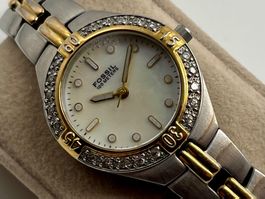 Fossil blue AM-3461 Damenuhr Quarz