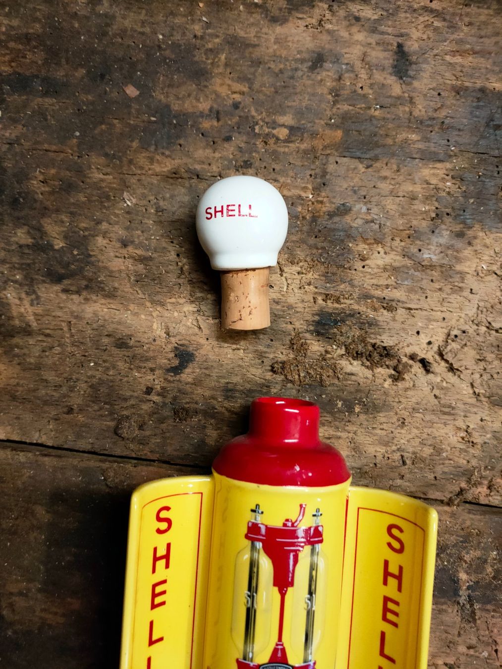 Shell Sonstiges zum Sammeln & Seltenes: Bouteille pompe à essence shell – Gebraucht aus Bretonnières von Minigab 2