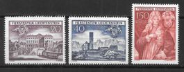 Liechtenstein Serie 228-230 ** 250-Jahr-Feier 15.11.1949