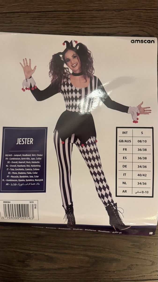 Costumi: Jester Kostüm Grösse S /1x getragen – Usato da Zollikon venduto da rundbsurf