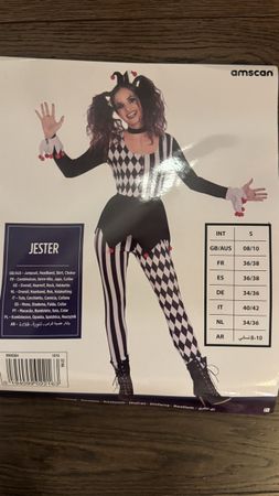 Jester Kostüm Grösse S /1x getragen