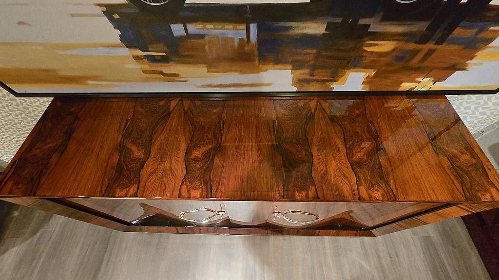 Credenze: Enfilade art deco palissandre de Rio – Usato da Mollens VD venduto da espritartdeco 3