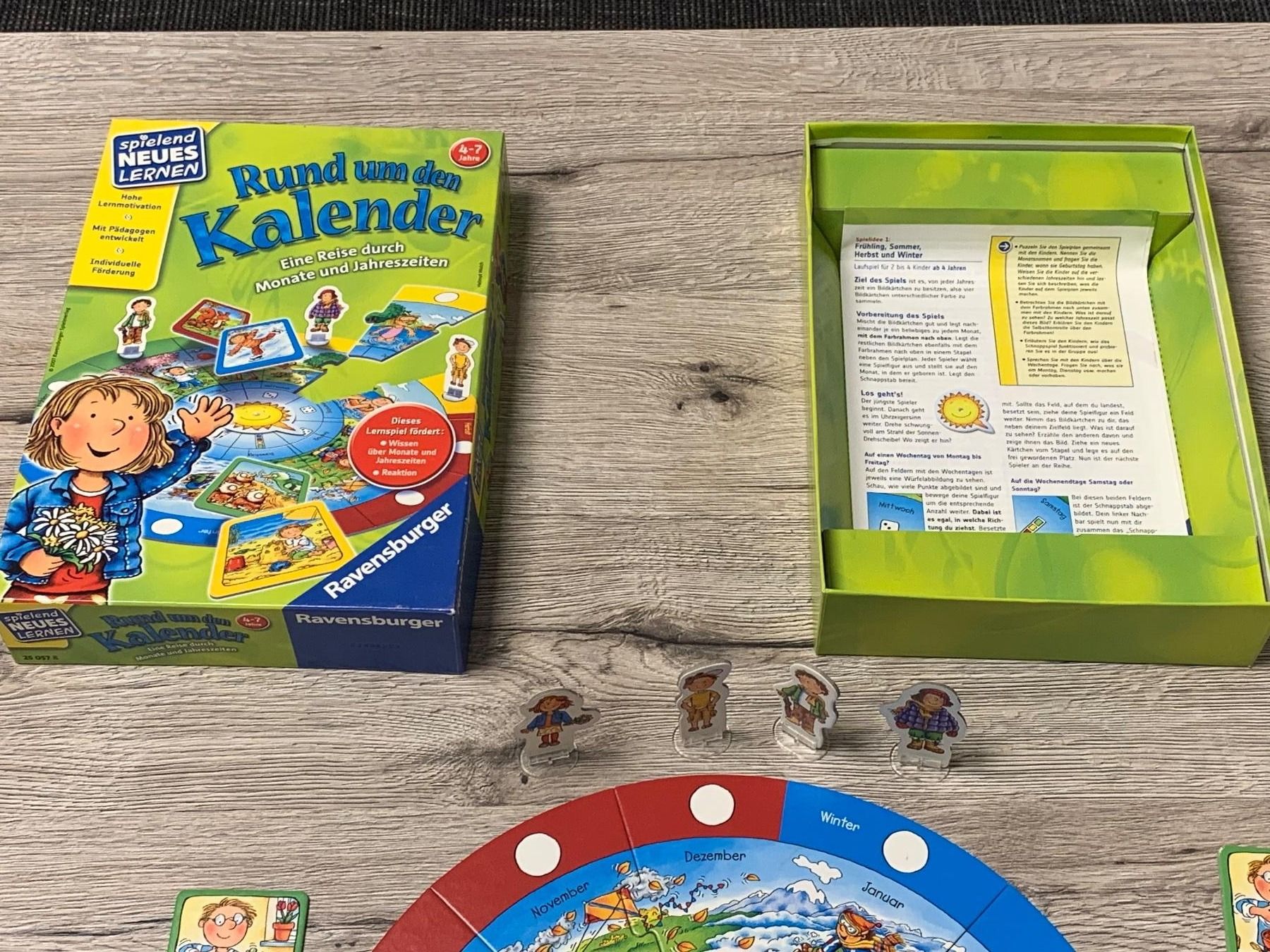 Ravensburger Giochi: Rund um den Kalender von Ravensburger – Usato da Langenthal venduto da Brunnbach 3