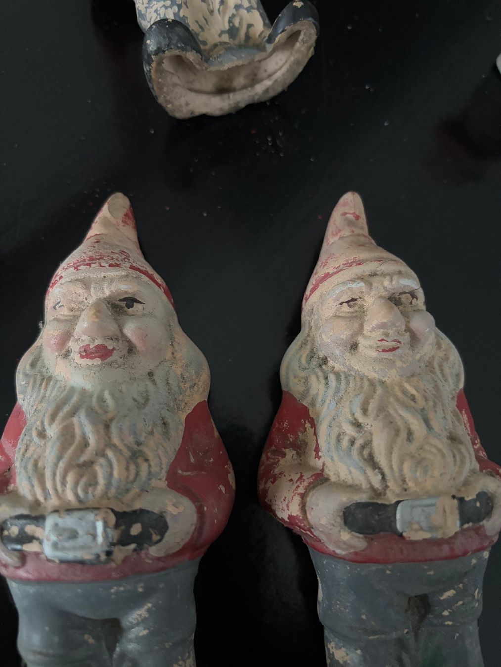 Statuette: Alte Gartenzwerge aus Ton, 6 Stk – Usato da Jegenstorf venduto da Hibiscus11 6