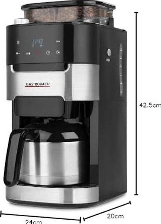 Elettrodomestici da cucina: Gastroback 42711 S Pro Thermo Grind & Brew – Nuovo e nell'imballaggio originale da Romanshorn venduto da nor_9jxr 3