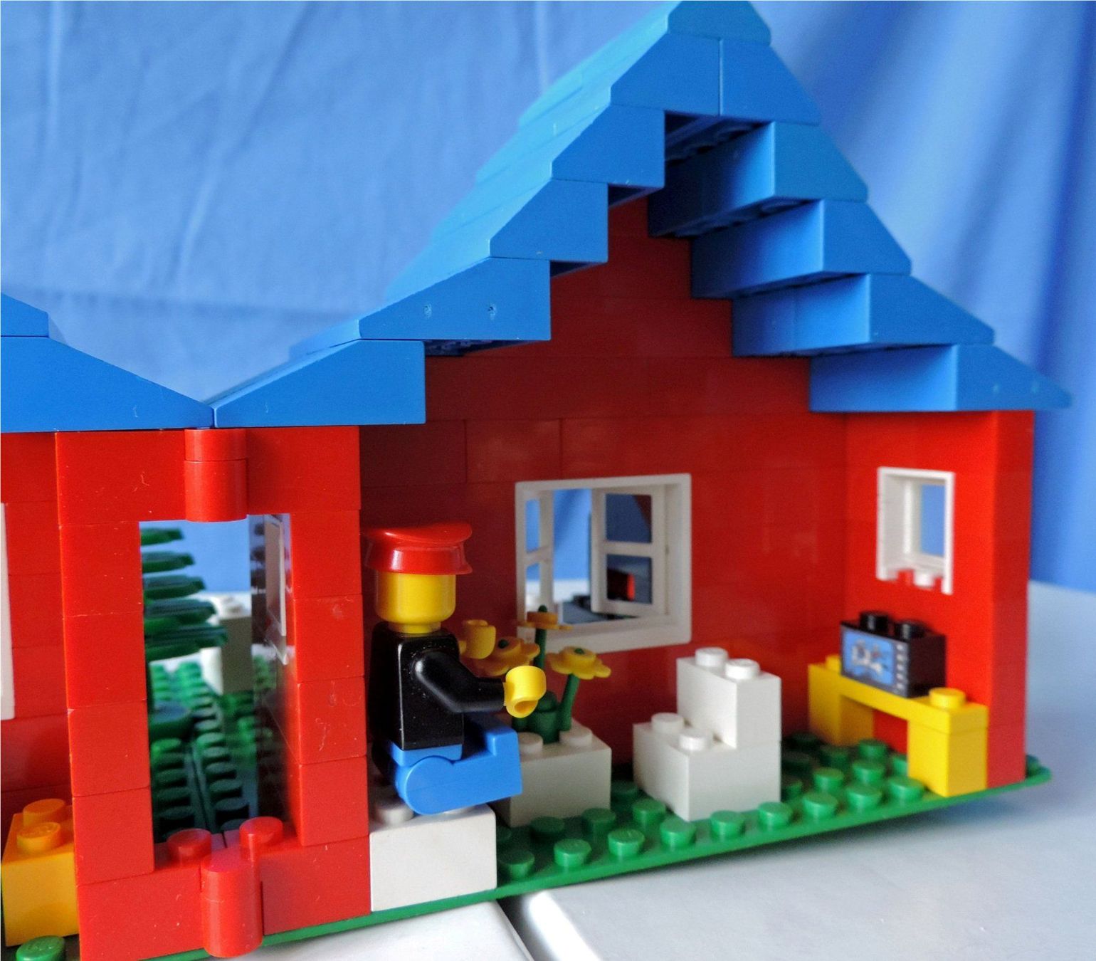Lego Jouets: Häuschen mit Garten, Set 376 (1978)  mit OBA – D'occasion à Burgdorf par ursla50 3