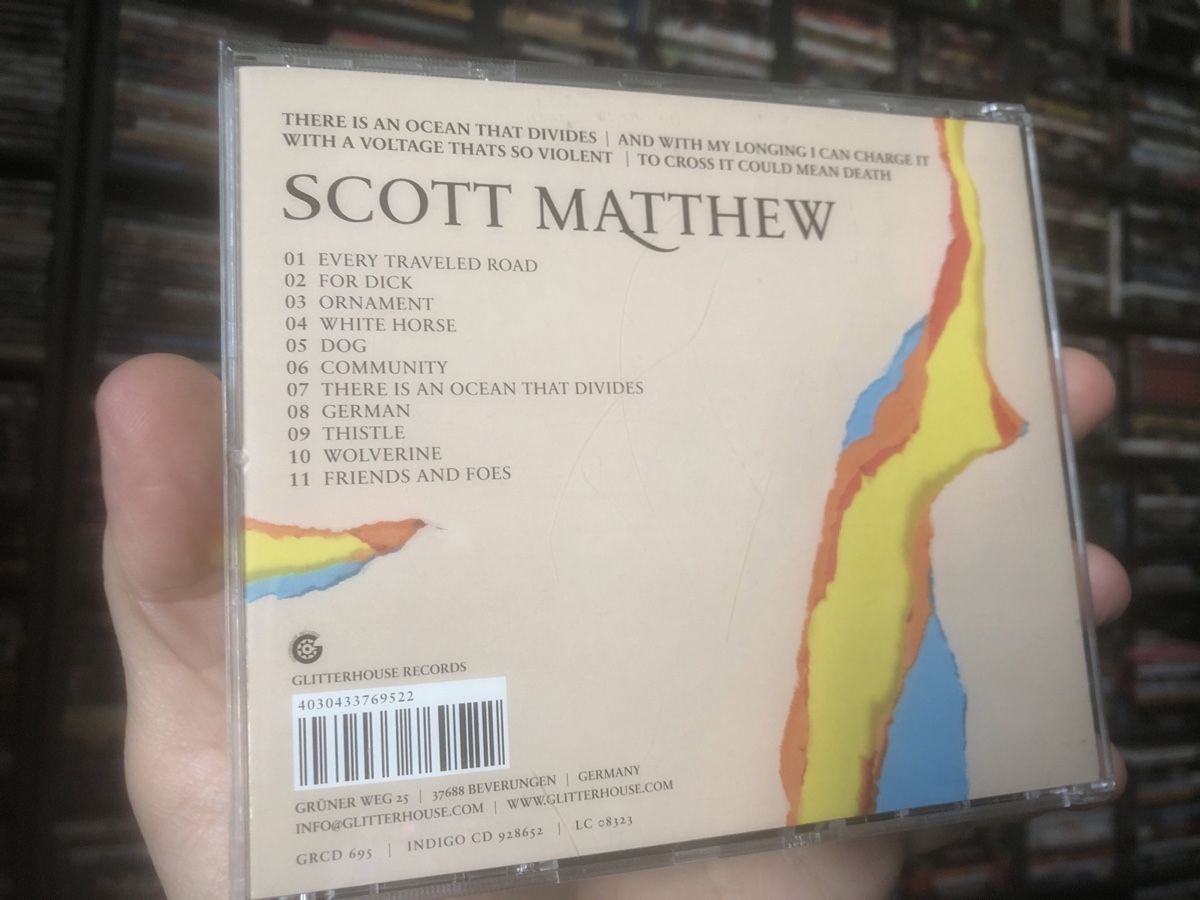 CD: Scott Matthew - There is an ocean that divides with… cd – Nuovo (secondo la descrizione) da Lausanne venduto da fransadpop 1