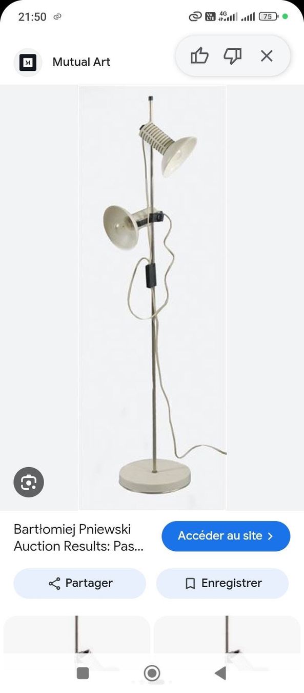 Lampen: Lampadaire sur pied vintage – Gebraucht aus Bienne von Daniel_Schader 2