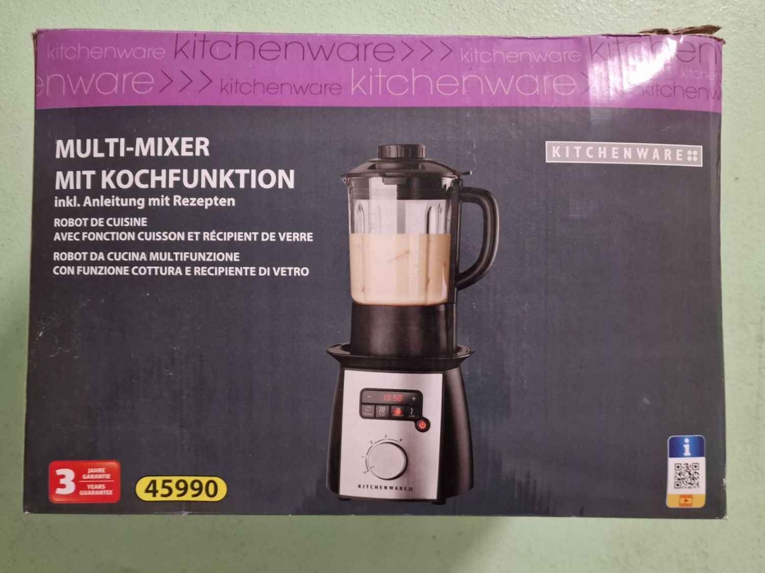 Elettrodomestici da cucina: Multi-Mixer mit Kochfunktion, neu und originalverpackt – Nuovo e nell'imballaggio originale da Zürich venduto da 4kids 1