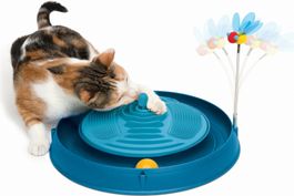 Catit 3in1, mit Massage und Katzenspielzeug