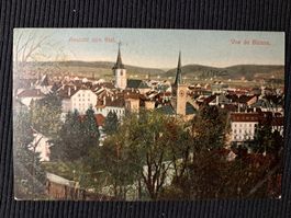 BIEL / BIENNE - MILITAR STEMPEL .