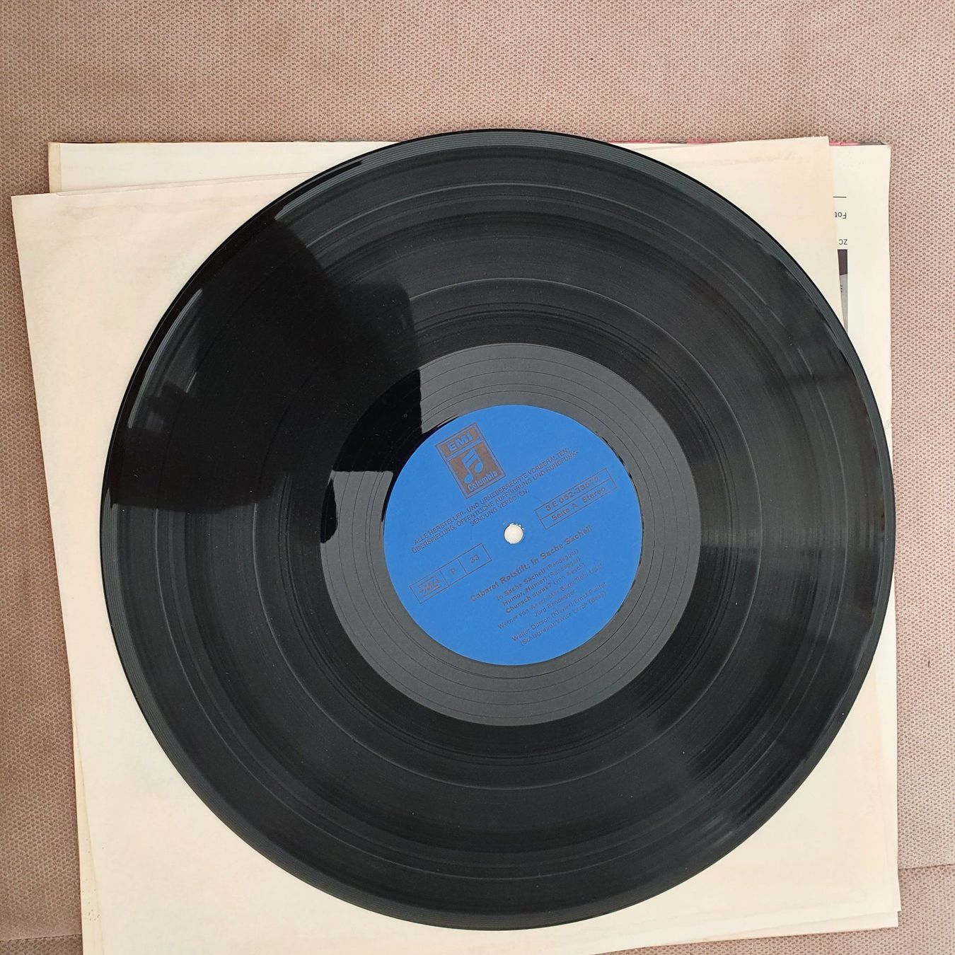 Schallplatten: Cabaret Rotstift Schallplatte In Sache Sächeli – Gebraucht aus Chur von BettinaOlczyk 3
