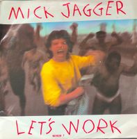 Vinyl-Single Mick Jagger (Rolling Stones) - Let's Work