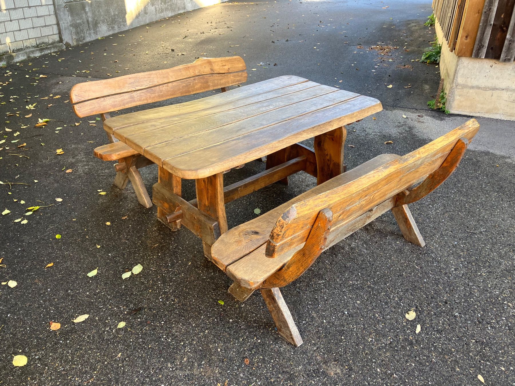 Set tavolo e sedie: Sitzgarnitur aus Eiche (3 Teilig) – Usato da Wetzikon ZH venduto da M.H88 1