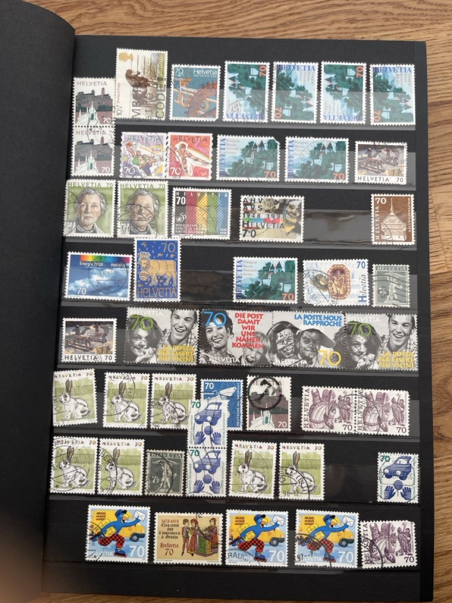 Tous les timbres: Briefmarken Album, div. Länder – D'occasion à Sursee par abcdxyz 1