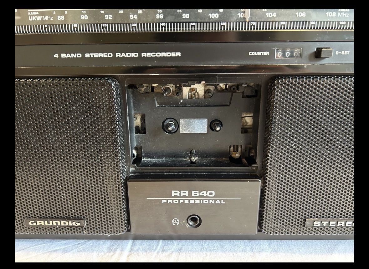 Grundig Aufnahmegeräte: kassettenrecorder grundig RR 640 – Defekt aus Buttikon SZ von alf_g6sd 4