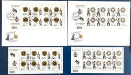 2014 - Kleinbogen Satz - Schweiz/Russland Zytglogge Bern