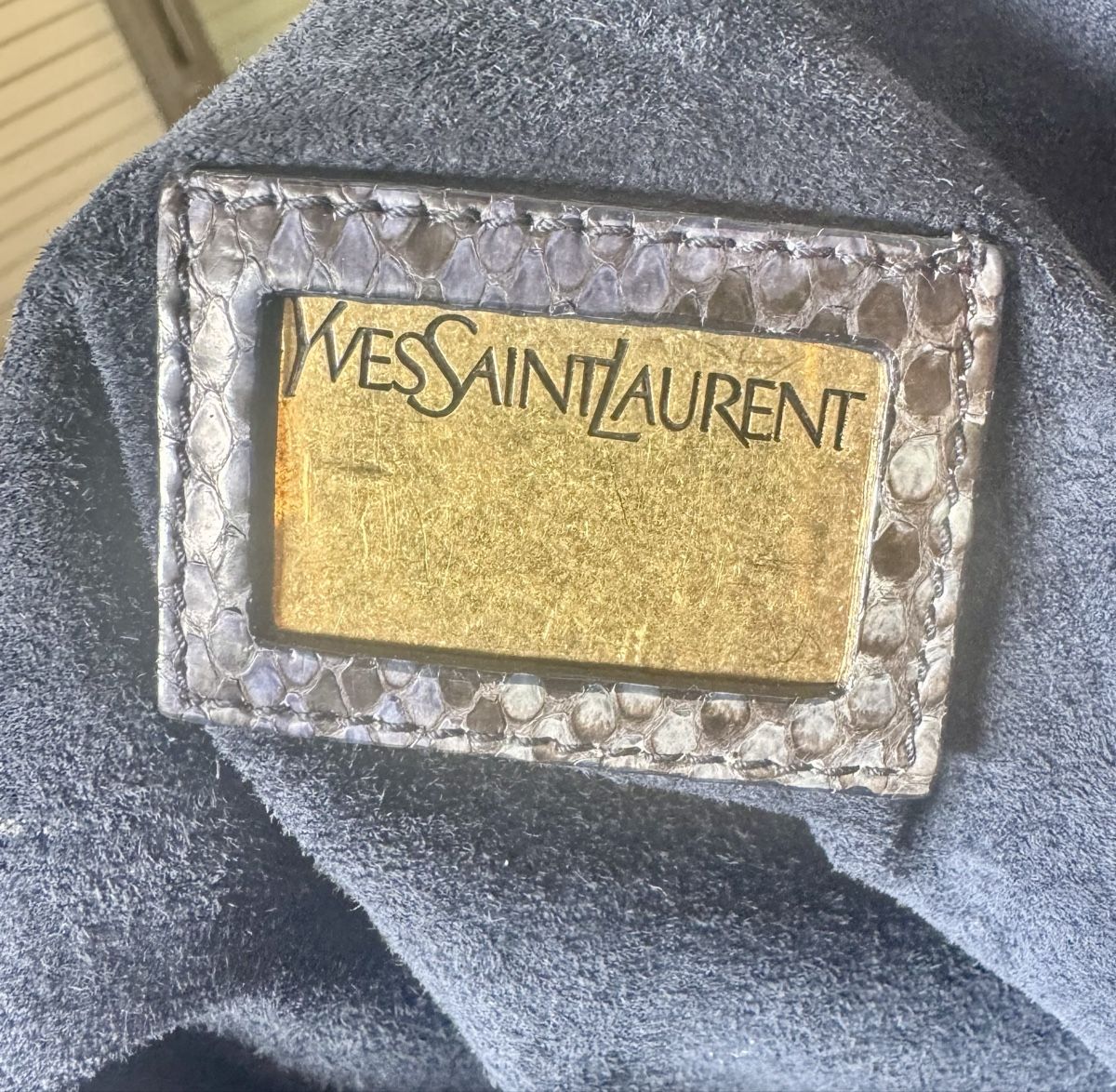 Saint Laurent Taschen für Damen: Yves Saint Laurent Sac à main python – Gebraucht aus moudon von jaunejaunelapinjaune 5