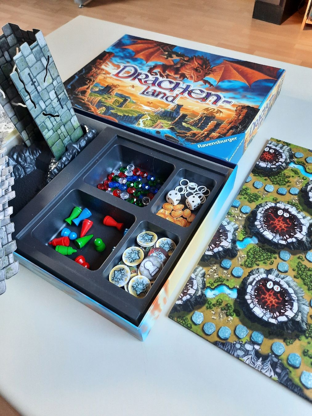 Ravensburger Giochi: Brettspiel Drachenland von Ravensburger – Nuovo (secondo la descrizione) da Nottwil venduto da mar_jqm7 1