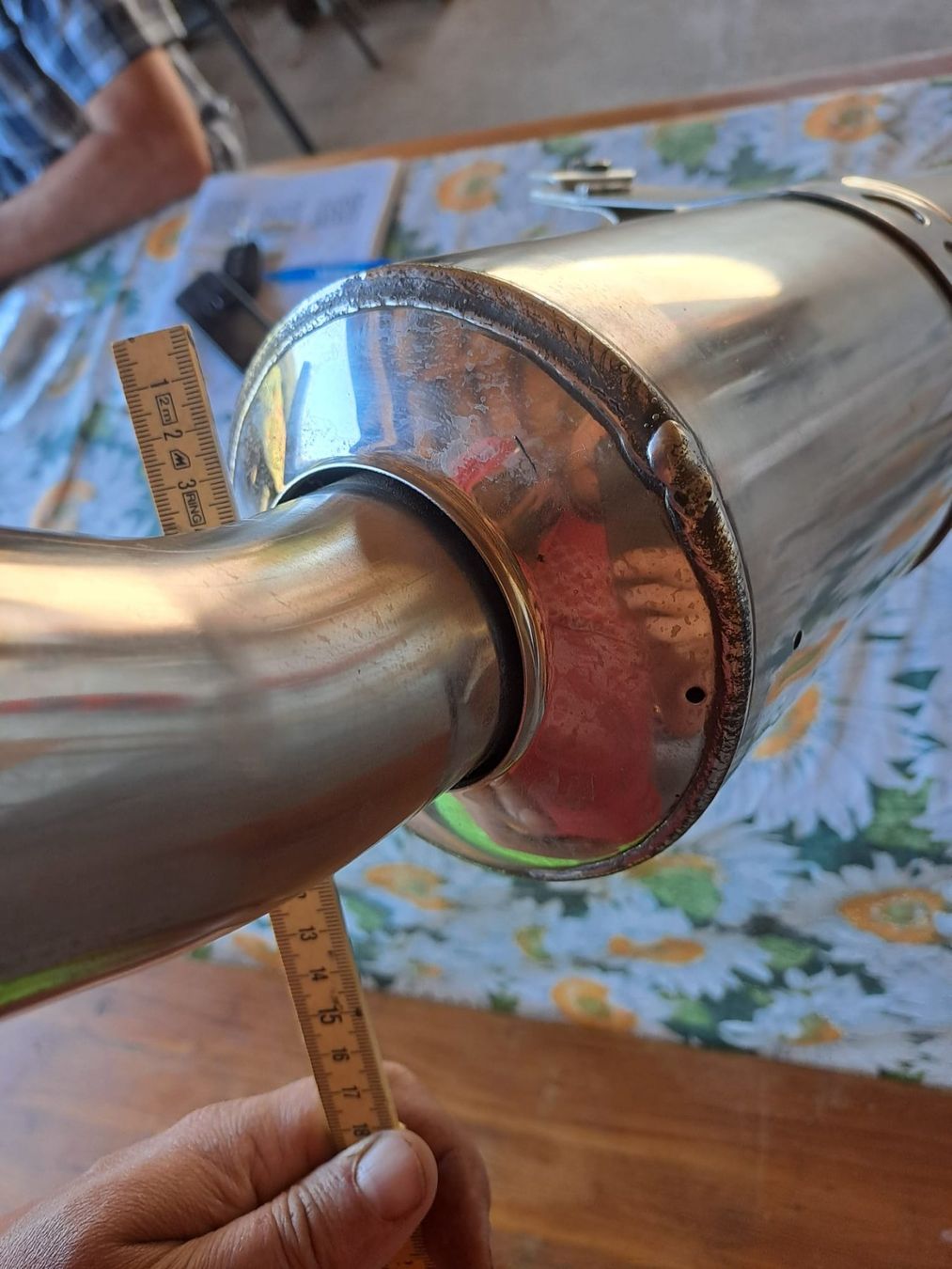 BMW Auspuffanlagen: Endtopf Edelstahl Universell 50cm Laenge – Gebraucht aus Eglisau von Flupi8