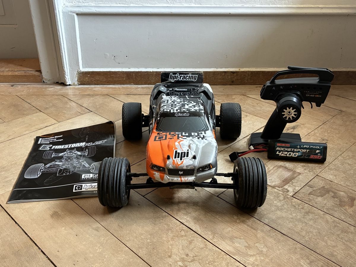 RC Kits de montage: HPI E-Firestorm Flux RC Modellauto – D'occasion à Flawil par joe_wsd6