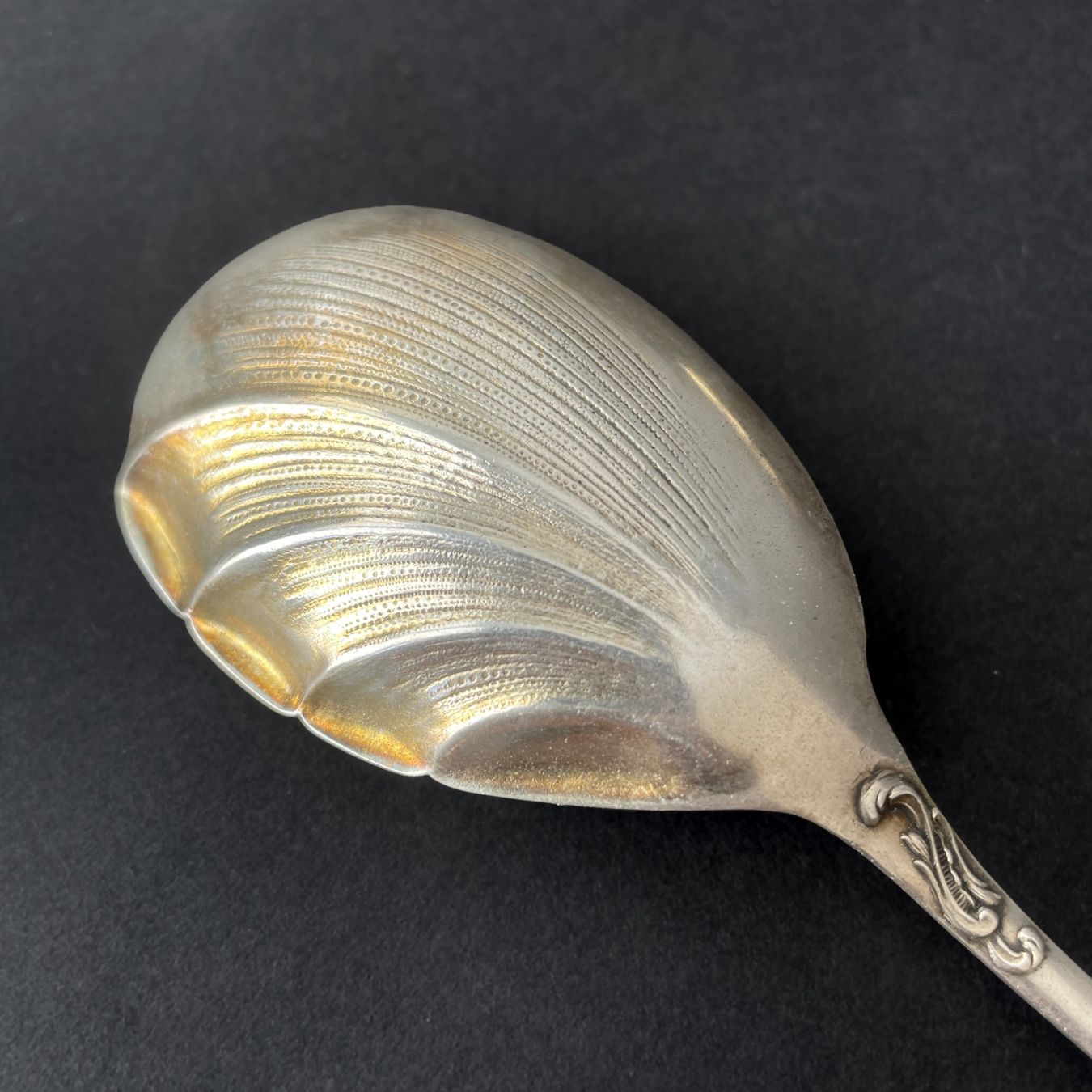 Löffel: 2 antike Servierlöffel Silber 800 - 88g – Gebraucht aus Genève von 200_7gxj 3