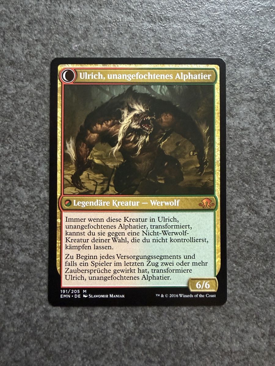 Magic The Gathering Cartes à collectionner: Magic Karte Ulrich von der Krallenhorde Eldritch Moon – D'occasion à Zürich par cENS0R 1