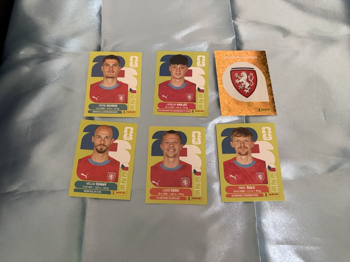 Panini Carte collezionabili: Tschechien Panini WM 2026 – Nuovo (secondo la descrizione) da Luzern venduto da jas_bd2h