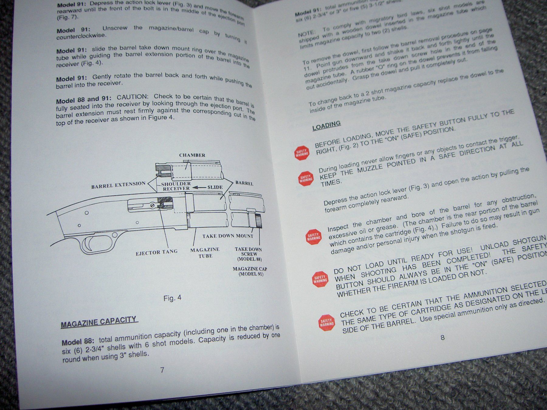Libri: Reglement "Pump Gun Maverick" 23 Seiten – Usato da Schafisheim venduto da reno007 3