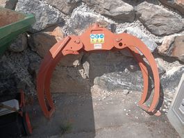 Sterbundgreifer, Holzgreifer, Siloballengreifer