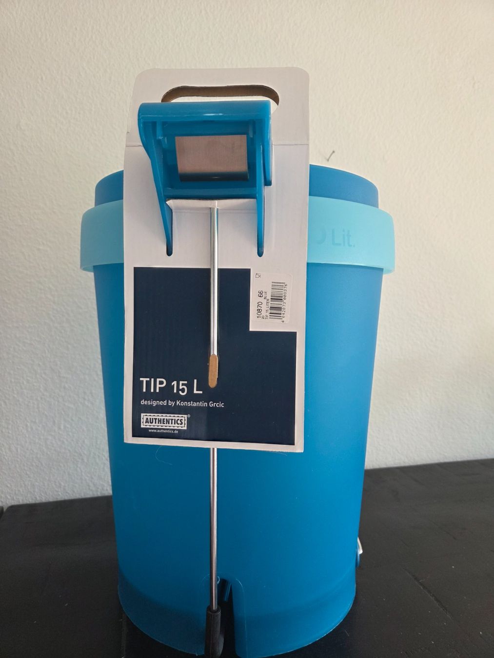 Abfalleimer: Neuer Abfallkübel TIP 15 L von Authentics, blau – Neu (gemäss Beschreibung) aus Basel von Anghkorwatt 2